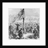 Raising American Flag on Fort Sumter by Anonymous