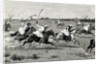 Natives Of Manipur Playing Game Of Polo by Anonymous