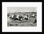Natives Of Manipur Playing Game Of Polo by Anonymous