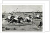 Natives Of Manipur Playing Game Of Polo by Anonymous