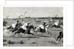 Natives Of Manipur Playing Game Of Polo by Anonymous