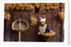 Miao Woman and Drying Produce by Anonymous
