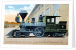 First Engine Operated Over Central Pacific RR Out of Sacramento, California Postcard by Anonymous