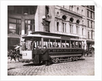 Passengers Boarding Cable Car by Anonymous