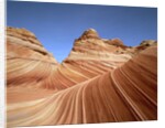 Sandstone Layers in the Arizona Desert by Anonymous