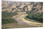 Badlands and Little Missouri River by Anonymous