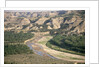 Badlands and Little Missouri River by Anonymous