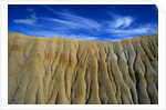 Rock Wall in Badlands by Anonymous