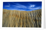 Rock Wall in Badlands by Anonymous