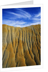 Rock Wall in Badlands by Anonymous