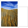 Rock Wall in Badlands by Anonymous