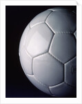 White Soccer Ball by Anonymous