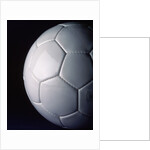 White Soccer Ball by Anonymous
