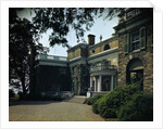 Shadowy View of Large Mansion by Anonymous