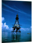 View of Fowey Rocks Lighthouse by Anonymous