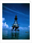 View of Fowey Rocks Lighthouse by Anonymous