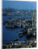 Docked Ships in Istanbul, Turkey by Anonymous