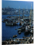 Docked Ships in Istanbul, Turkey by Anonymous