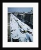 Snow Covered Street and Cars by Anonymous