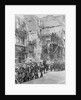 German Band Playing in the Street by Anonymous
