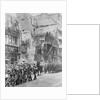 German Band Playing in the Street by Anonymous