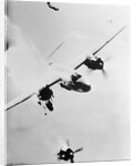 Military Plane Losing Engine by Anonymous