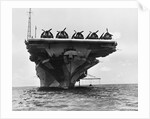 USS Hornet with Planes on Deck by Anonymous