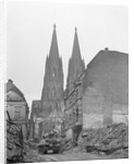 View of Cathedral Among Ruins by Anonymous