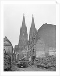 View of Cathedral Among Ruins by Anonymous