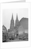 View of Cathedral Among Ruins by Anonymous