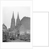 View of Cathedral Among Ruins by Anonymous