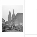 View of Cathedral Among Ruins by Anonymous