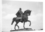 Statue of Prince Otto Von Bismarck Seated on a Horse by Anonymous