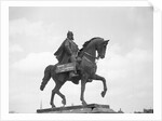 Statue of Prince Otto Von Bismarck Seated on a Horse by Anonymous