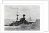 British Warship Barham at Sea by Anonymous