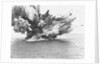 British Warship Barham Exploding at Sea by Anonymous