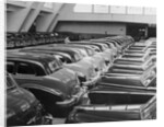 Rows of Cars by Anonymous