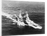 USS Indianapolis at Sea by Anonymous