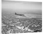 USAAF Vittles C-47 Skytrain Airplane above Berlin by Anonymous