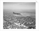 USAAF Vittles C-47 Skytrain Airplane above Berlin by Anonymous