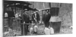 Officials Posing with Moonshine Still Apparatus by Anonymous