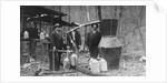 Officials Posing with Moonshine Still Apparatus by Anonymous