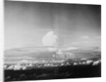 View of Hydrogen Bomb Mushroom Cloud Rising by Anonymous