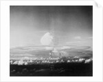 View of Hydrogen Bomb Mushroom Cloud Rising by Anonymous