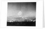 View of Hydrogen Bomb Mushroom Cloud Rising by Anonymous