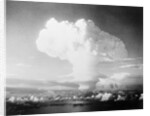 View of Hydrogen Bomb Mushroom Cloud Rising by Anonymous