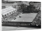 View of Helen Wills Playing Suzanne Lenglen by Anonymous