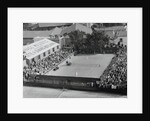 View of Helen Wills Playing Suzanne Lenglen by Anonymous