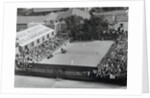 View of Helen Wills Playing Suzanne Lenglen by Anonymous