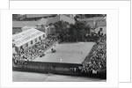View of Helen Wills Playing Suzanne Lenglen by Anonymous
